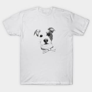 Jack Russell - Bo with a Bow tie T-Shirt